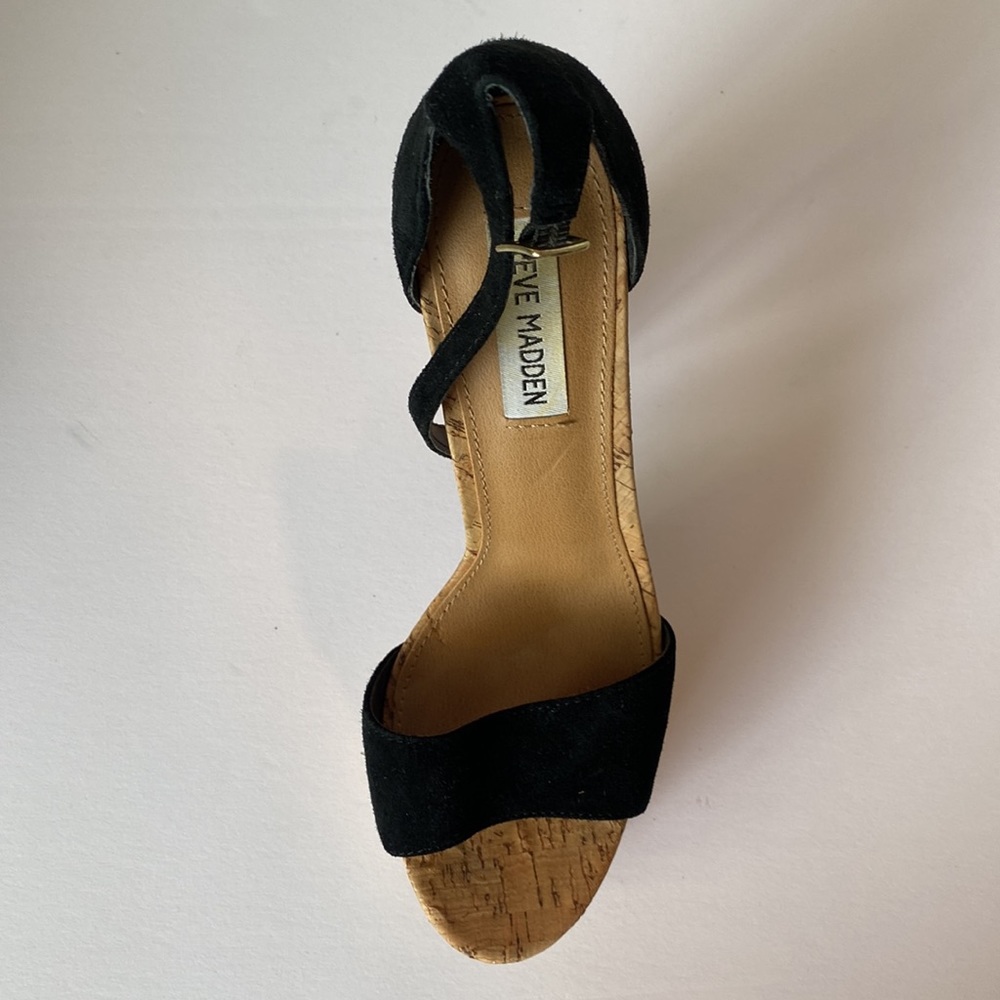Steve Madden cork platforms sandals - Picture 4 of 6